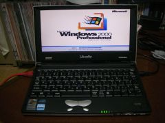 Windows 2000＠Libretto L5