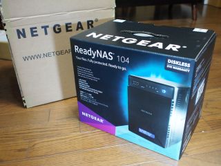 ReadyNAS 104 4ベイ デスクトップ型ネットワークストレージ