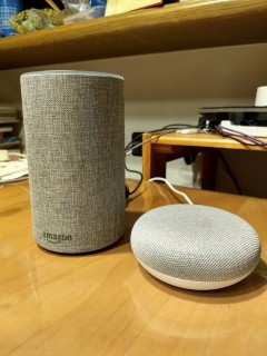 Amazon EchoとGoogle Home mini
