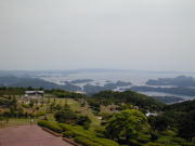 九十九島を見下ろす
