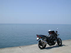 瀬戸内海とCB