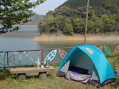 キャンプ風景