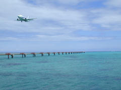 アプローチのANK B737