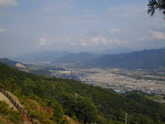 吉野川中流域の風景