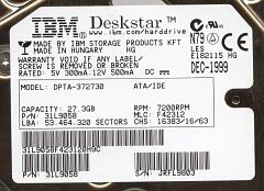 IBM DPTA-37230 1999年12月ハンガリー製