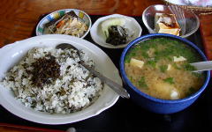 たかな飯定食