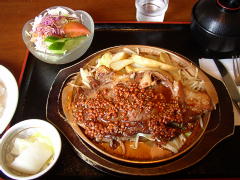 ビフテキ御膳