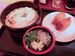 ざるうどん