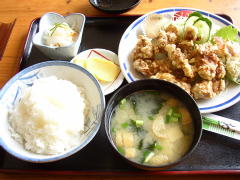 唐揚げ定食