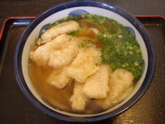 ごぼ天うどん
