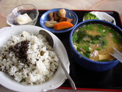 たかな飯定食