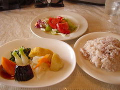 ランチの一部