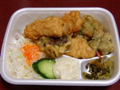 とり天ぷら弁当