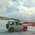 雪の亀石峠