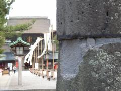 ズレた鳥居