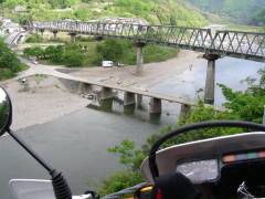 鉄橋と沈下橋