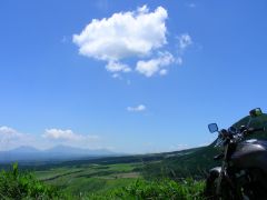 ぽっかり白い雲