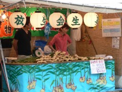 放生会名物、新生姜