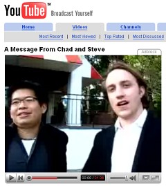A Message From Chad and Steve