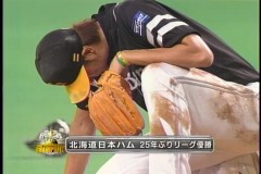 ガックリうなだれる斉藤和巳