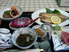 夕食