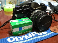 OM-1とVelvia[RVP]
