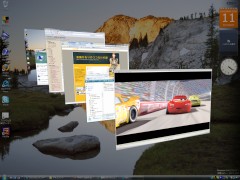 Windows Aeroによる3D Window
