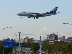 B747のアプローチ