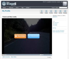 Stage6の動画画面