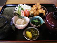 とり天定食
