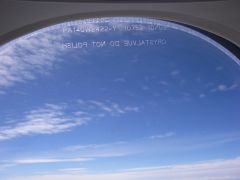 B777-200は窓がキレイだった