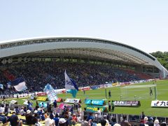 意外と入っていた博多の森球技場