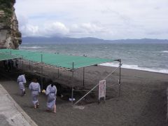 海辺の天然砂蒸し湯