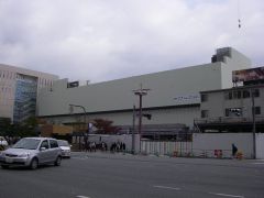 博多駅ビル解体中