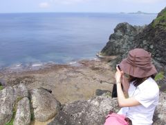 平久保崎にて