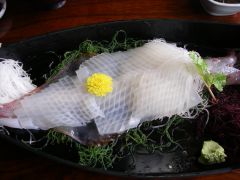 イカ活け作り
