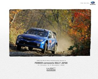 Impreza WRC2008＠Rally Japan