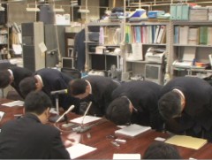 記者会見でのお詫び
