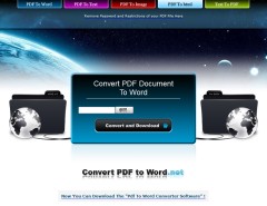 Convert pdf to word