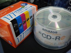 Plaisir PLE-HP1776PとAmazon CD-ROM