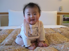 なっちゃん、お座り