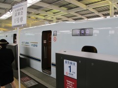行先表示は試乗会