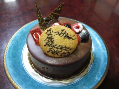 バースデーケーキ