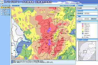 福岡市近郊の状況
