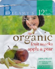 fruit snack apple & pear