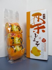 「栗ひよ子」と「栗鶴乃子」