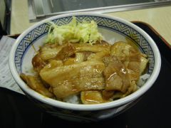 十勝仕立て焼味豚丼