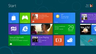 Windows 8のスタート画面 