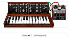 Google Doodleがロバートモーグ生誕78周年