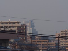 高さ114.3mのNTTドコモ九州香椎ビル